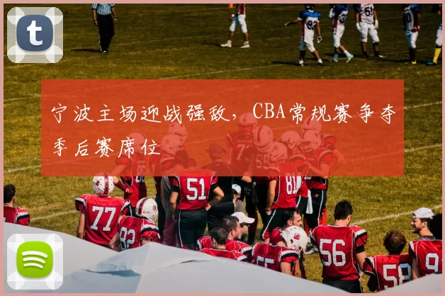 宁波主场迎战强敌,CBA常规赛争夺季后赛席位