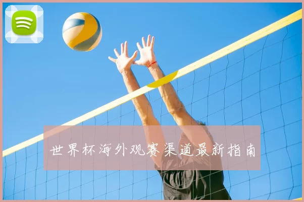 世界杯海外观赛渠道最新指南