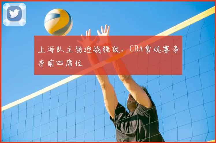上海队主场迎战强敌,CBA常规赛争夺前四席位